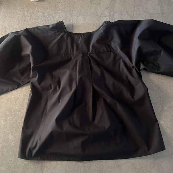 Banana Republic Cotton Poplin Cinch-waist Top - Picture 6 of 8